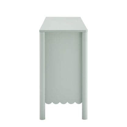 Emmeline 66" 4-Door Scalloped Sideboard Cabinet by Modway