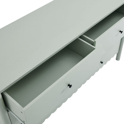 Emmeline Scalloped 6-Drawer Dresser by Modway