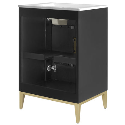 Beau 24" Wood Bathroom Vanity with Basin by Modway