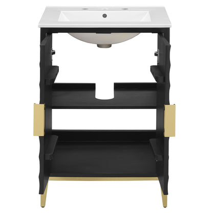 Beau 24" Wood Bathroom Vanity with Basin by Modway