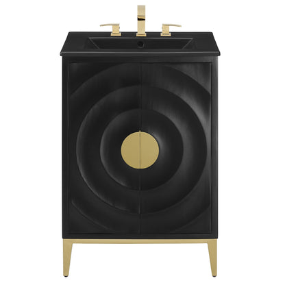 Beau 24" Wood Bathroom Vanity with Basin by Modway