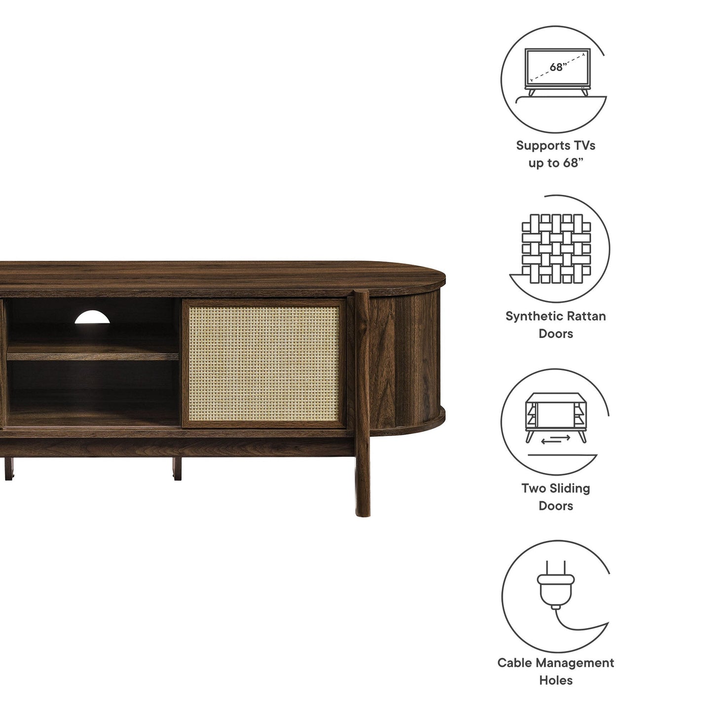Reid 61" TV Stand by Modway