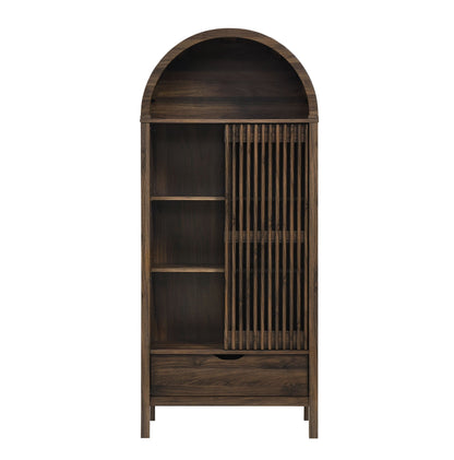 Vaughn 71" Arched Storage Display Cabinet by Modway