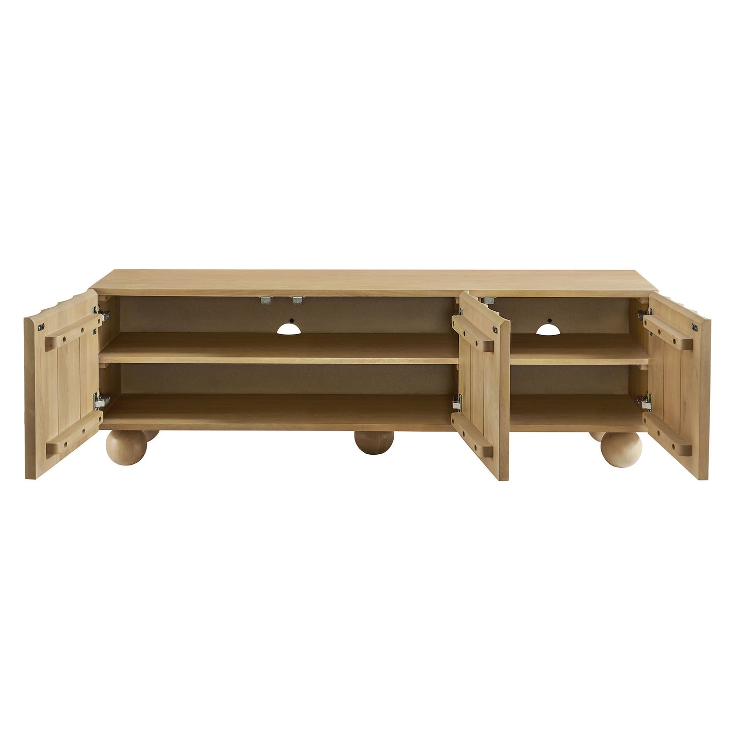 Sorren Scalloped 54" Wood TV Stand by Modway