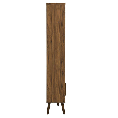 Transmit 59" Bookcase with Sliding Doors by Modway