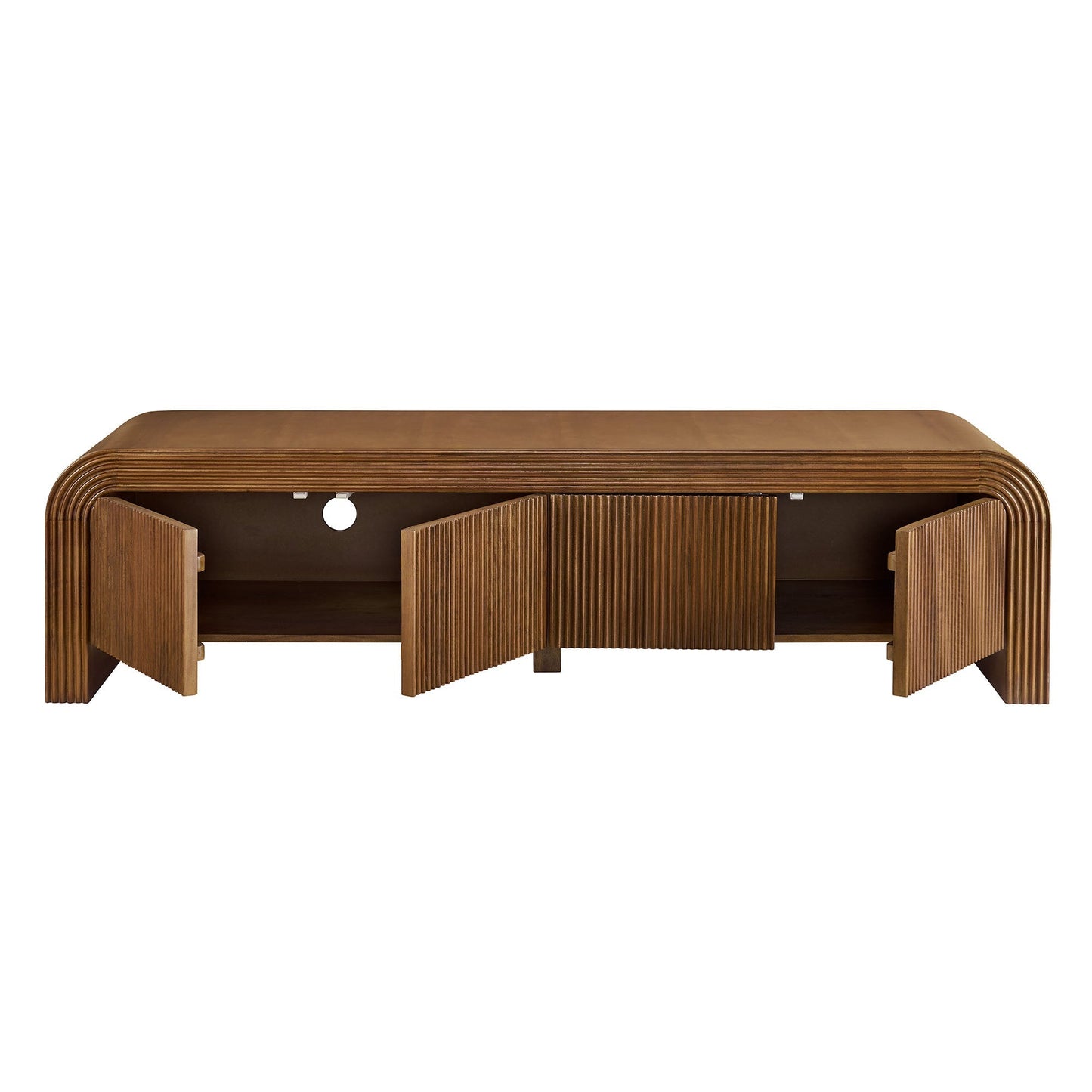 Waterflute 68" Fluted TV Stand by Modway