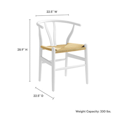 Amish 29" Wood Dining Chair by Modway