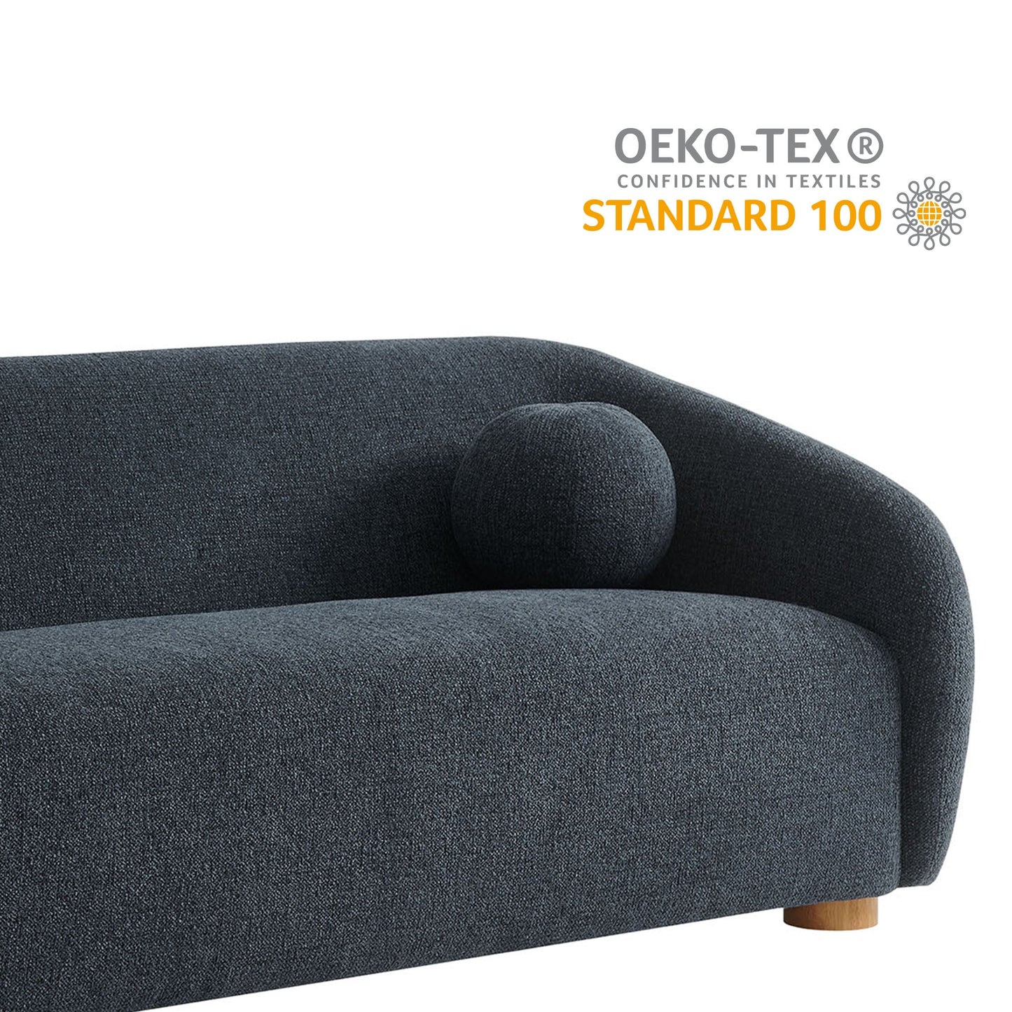 Holland 85" Chenille Fabric Sofa by Modway