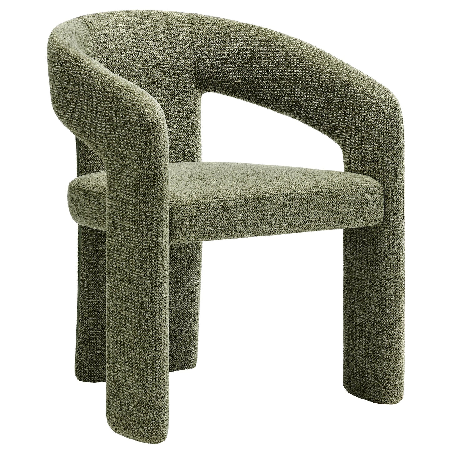 Oslo Barrel Fabric Upholstered Dining Accent Chair by Modway