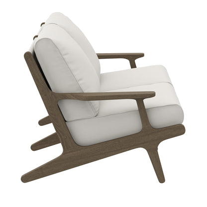 Saratoga Outdoor Patio Teak Wood Loveseat by Modway