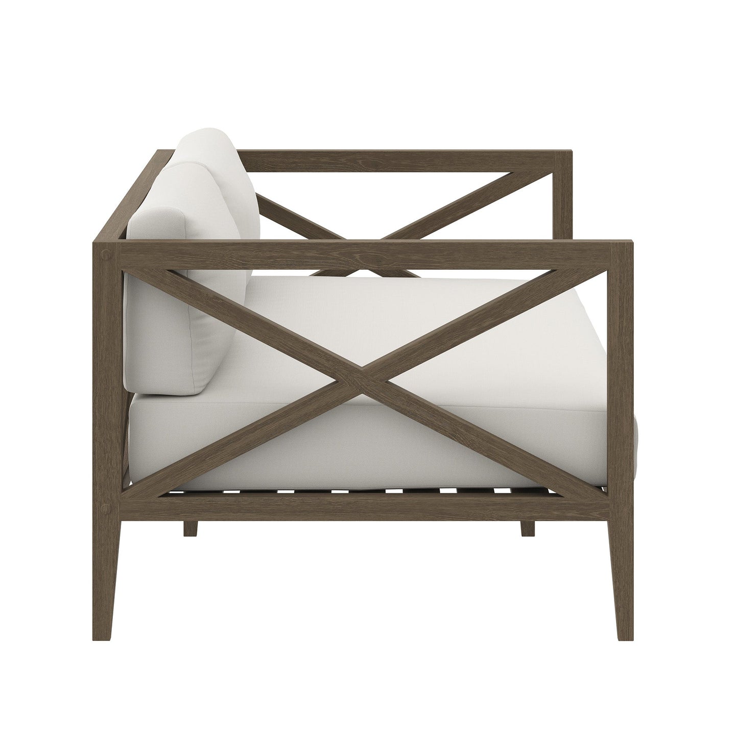 Northlake Outdoor Patio Teak Loveseat by Modway