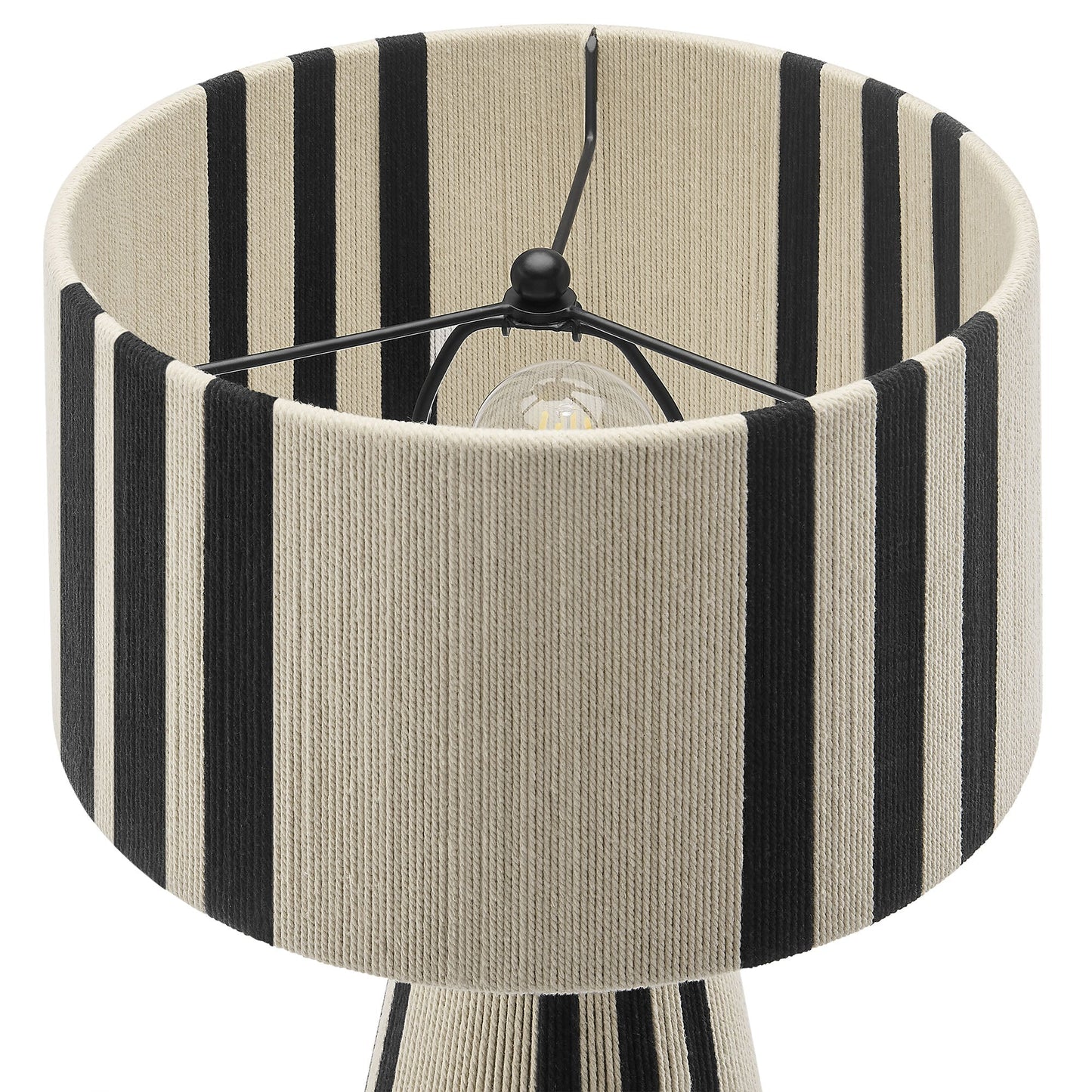 Gia Handwoven Cotton Thread Table Lamp by Modway