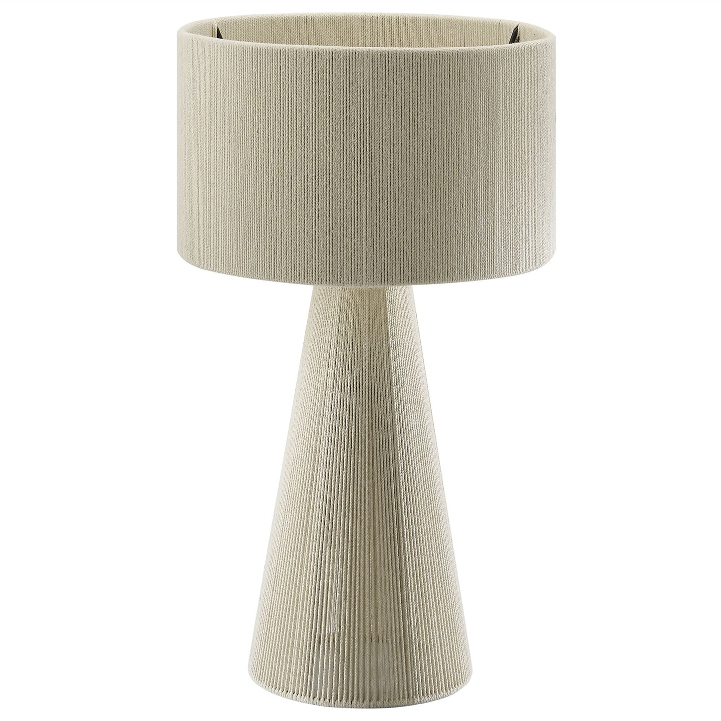Gia Handwoven Cotton Thread Table Lamp by Modway