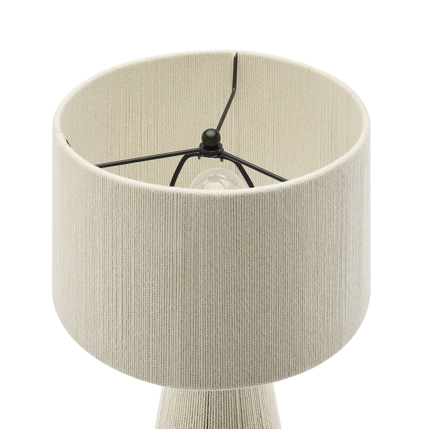 Gia Handwoven Cotton Thread Table Lamp by Modway
