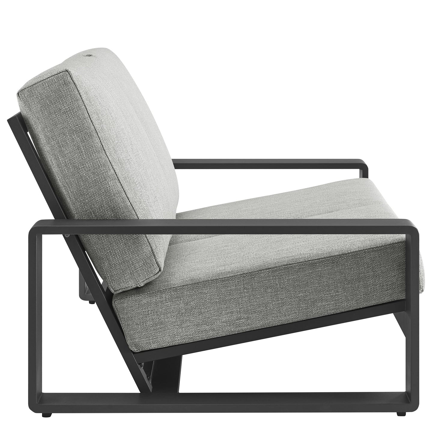 Lirienne Outdoor Patio Aluminum Loveseat by Modway