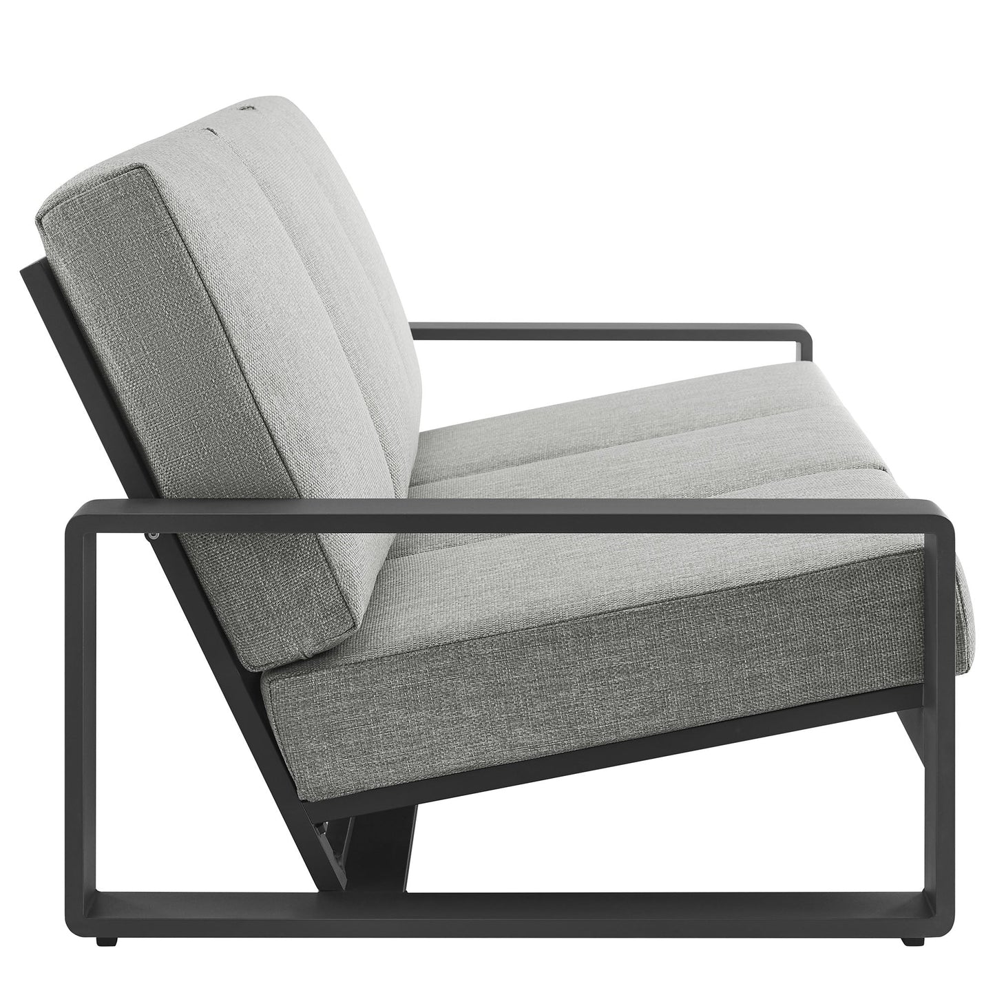 Lirienne Outdoor Patio Aluminum Sofa by Modway