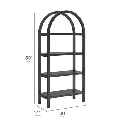 Vexley 60 Inch Arched Bookshelf by Modway