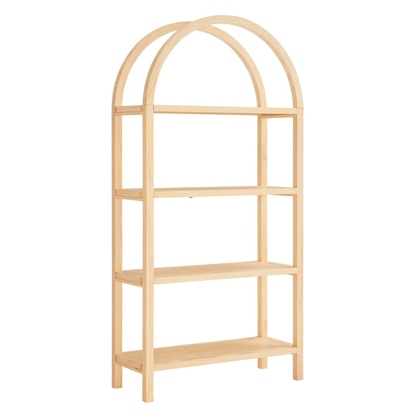 Vexley 72 Inch Large Arched Bookshelf by Modway