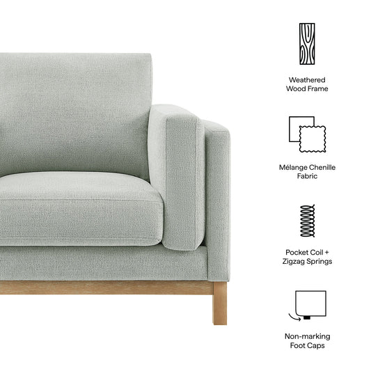Roscoe Fabric Armchair by Modway