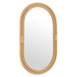 Corsica Oval Rattan Wall Mirror by Modway