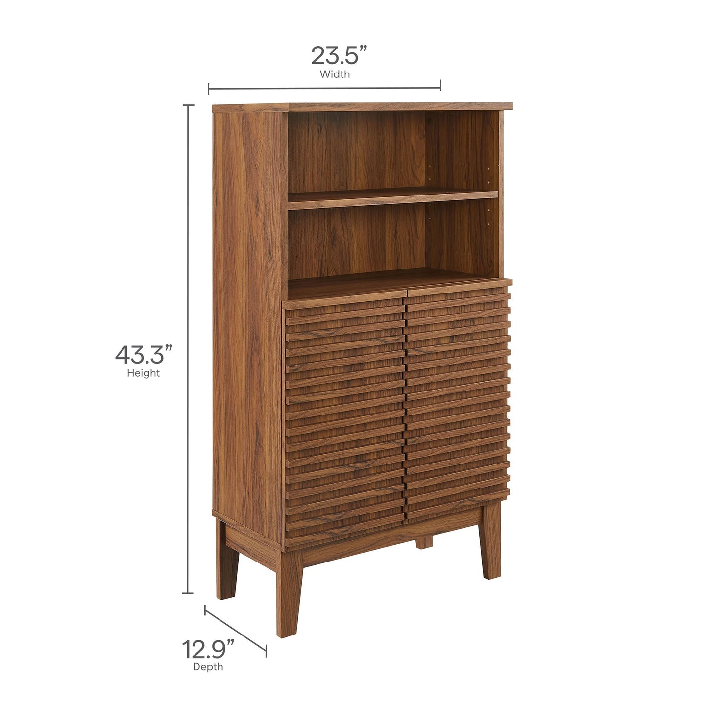 Render Freestanding Bathroom Storage Cabinet by Modway
