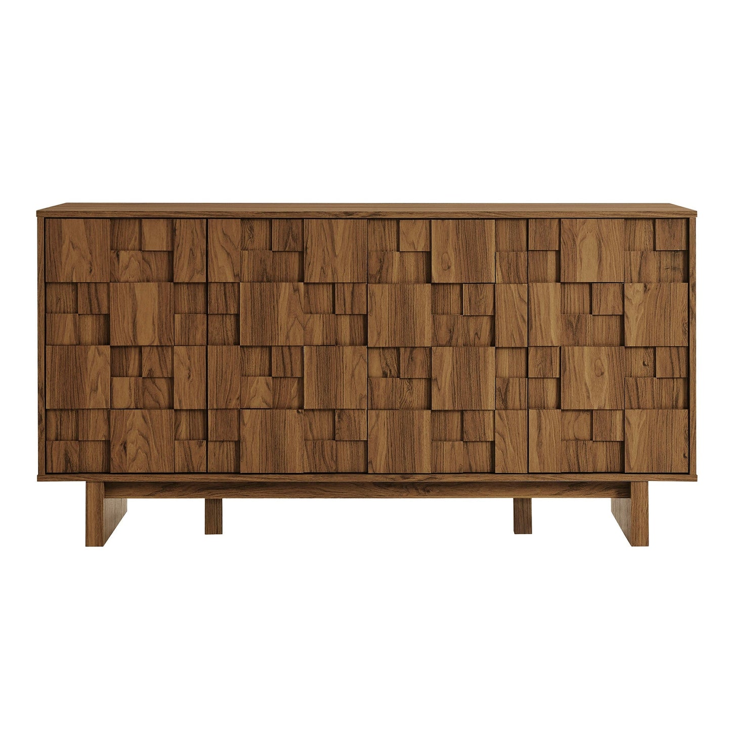 Owen 59 Inch 4 Door Geometric Sideboard by Modway