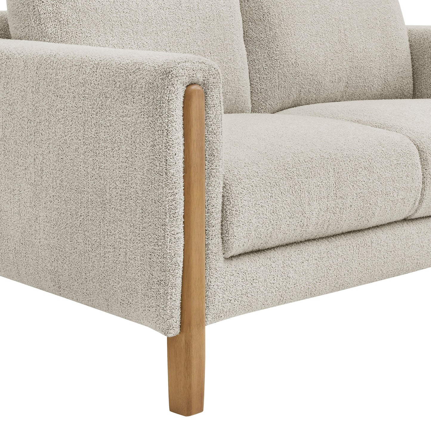 Hawken Boucle Fabric Loveseat by Modway