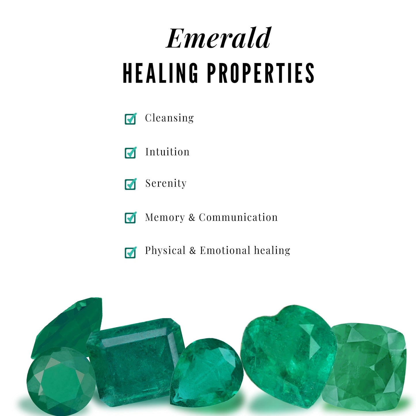 Marquise Emerald Crawler Earring with Moissanite