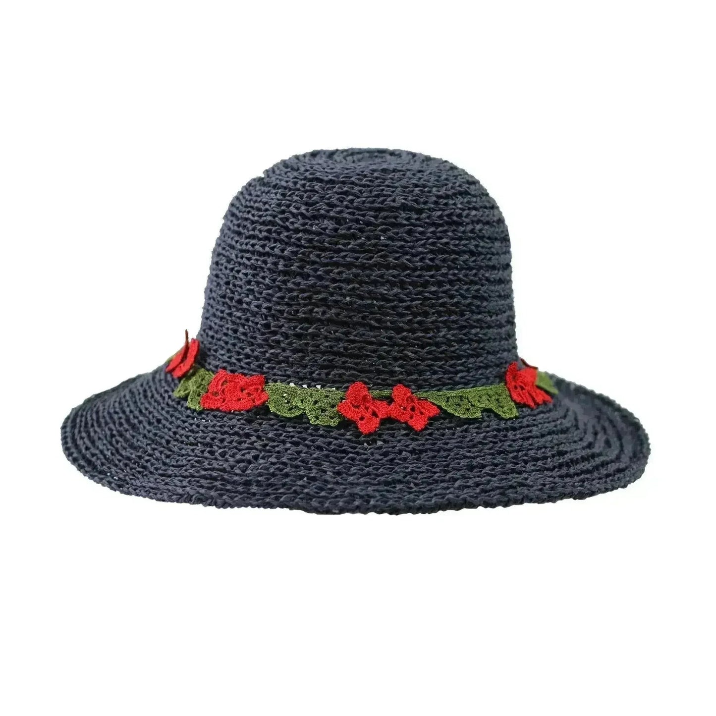 EVIE Bohemian Sunhat - Handwoven Straw Hat | Femstylo