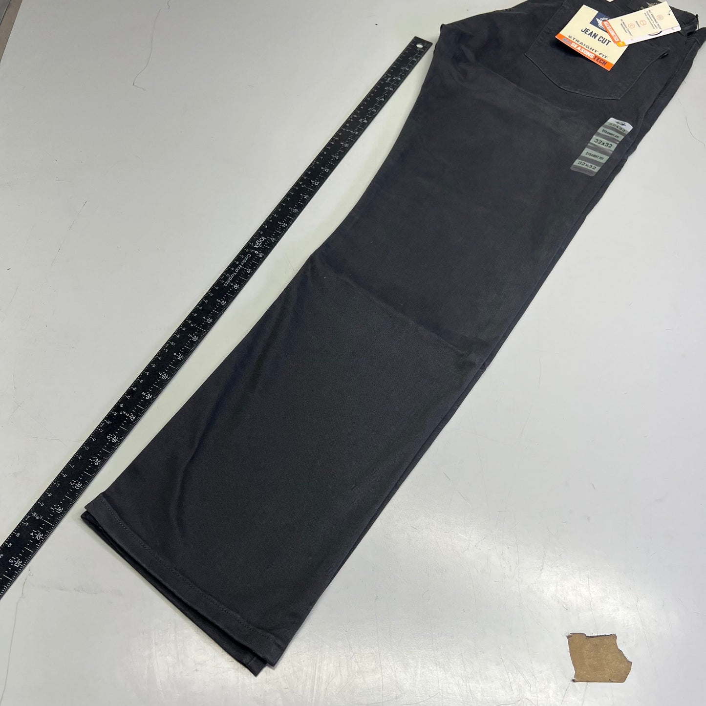 DOCKERS All Seasons Tech Straight Fit Jean Cut Pant Men's Sz 32x32 Steelhead