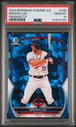 Graded 2023 Topps Bowman Chrome Sapphire Edition Brooks Lee #248 Chrome Rookie RC Baseball Card PSA 10 Gem Mint