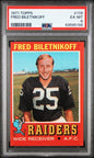 Graded 1971 Topps Fred Biletnikoff #178 Football Card PSA 6 EX-MT