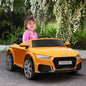 6V Audi TT RS Kid Electric Sports Car with Remote Control Ride-On