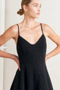 PURE INTENTION WOVEN MIDI DRESS