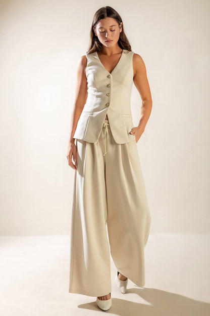 WHERE YOU BELONG WOVEN VEST