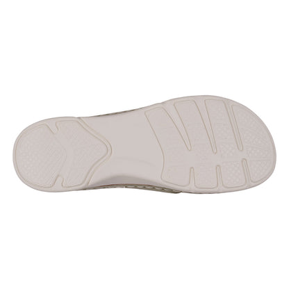 Women's Claire Green Cushioned Footbed Sandals