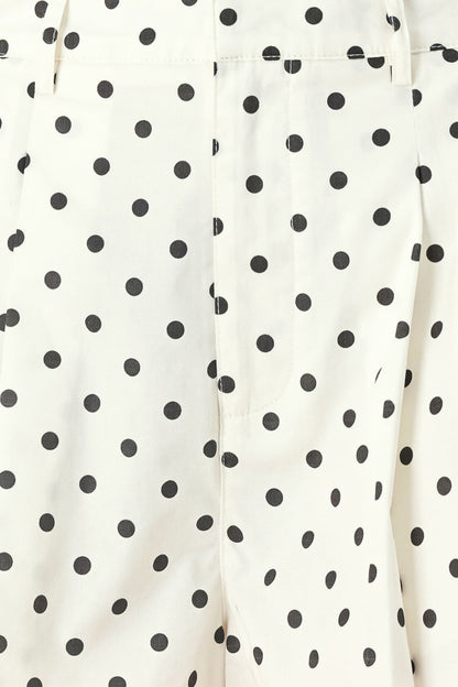 CHAMPAGNE DOTS WOVEN SHORTS