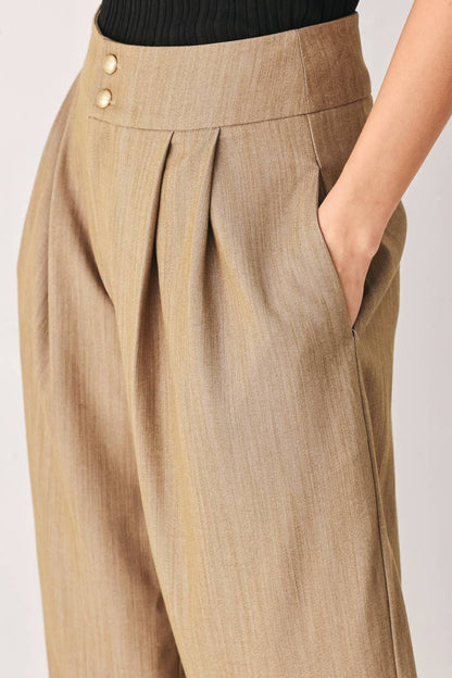 STONEWASH RELAXED WOVEN PANTS