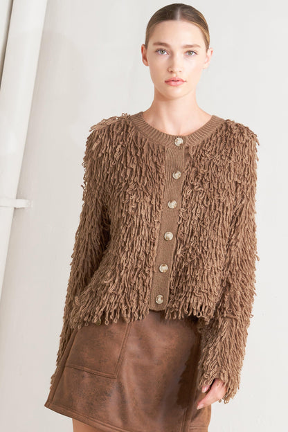 LIVE IN THE NOW SWEATER CARDIGAN