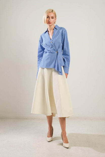 EVERMORE ELEGANCE WOVEN TOP