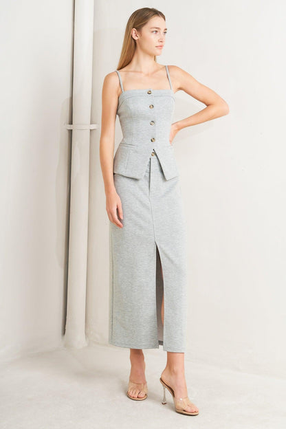 LOVELY BY NATURE KNIT VEST