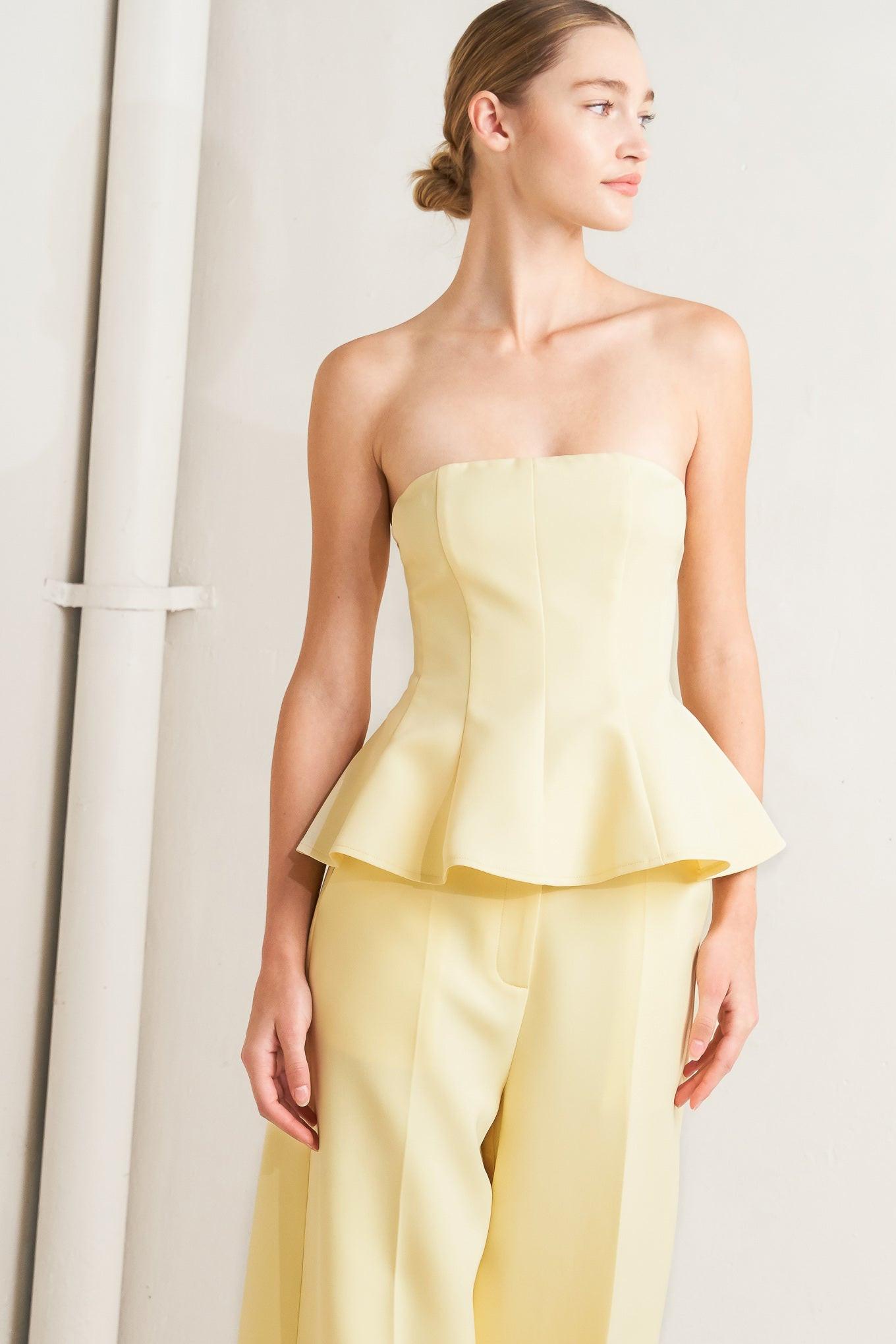 SUNSHINE DREAM WOVEN TOP