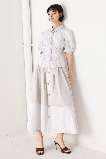 COASTAL LIGHT WOVEN TOP