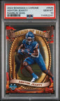 Graded 2024 Topps Bowman U Chrome Ashton Jeanty #RM8 Ramblin Man Rookie RC Football Card PSA 10 Gem Mint