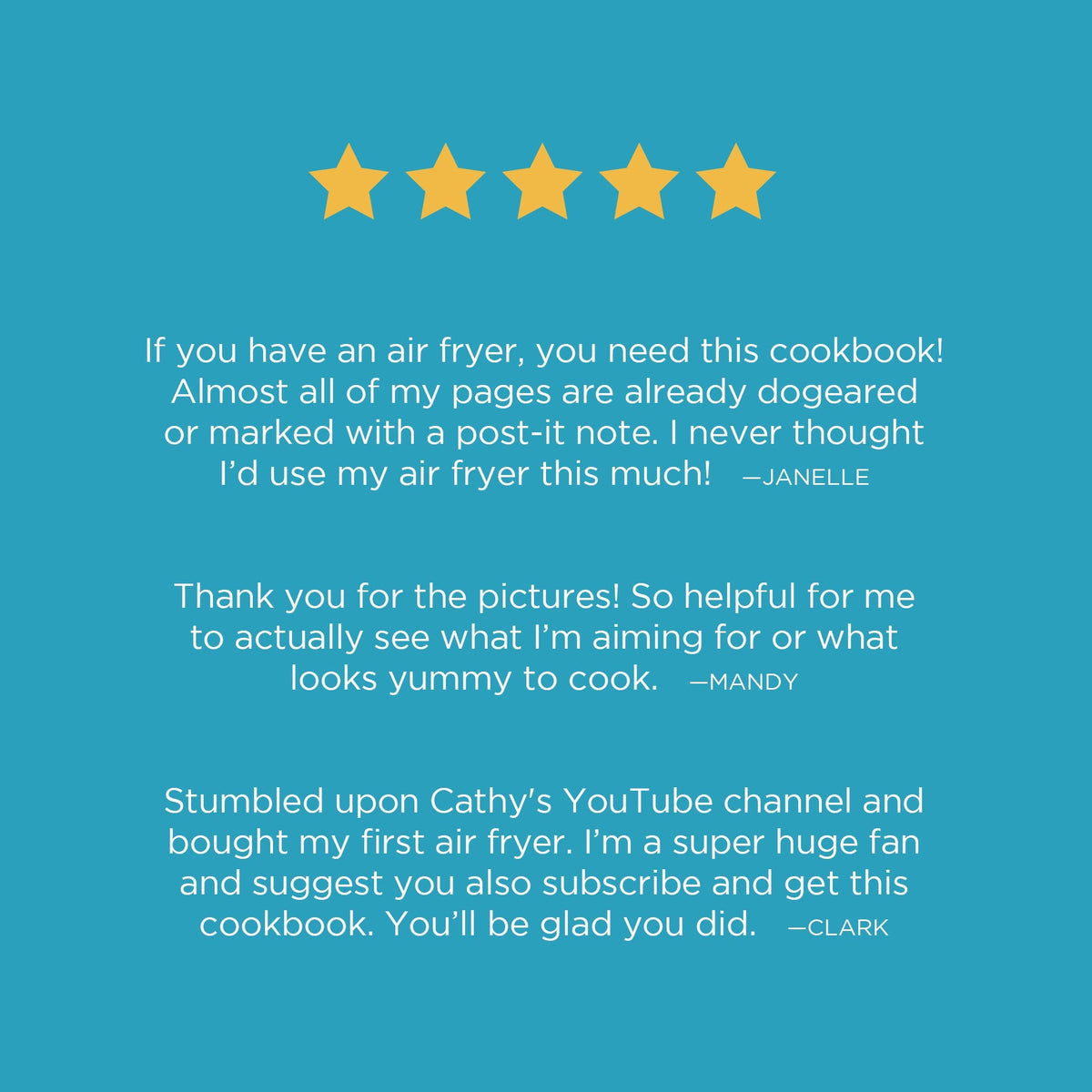 DIGITAL: 150+ Easy Air Fryer Recipes Cookbook