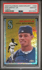 Graded 2023 Topps Platinum Anniversary Ken Griffey Jr. #386 Topps #/499 Baseball Card PSA 10 Gem Mint