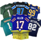 Autographed/Signed Football GOLD Series 1 Jersey Mystery Box with PSA JSA or Beckett COA
