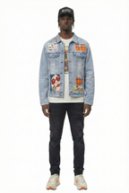 Karma Premium Washed Denim Jacket
