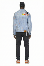 Karma Premium Washed Denim Jacket