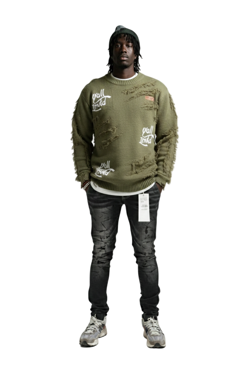 HAMES Men's premium pullover sweater